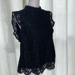 Banana Republic Lined Lace Too